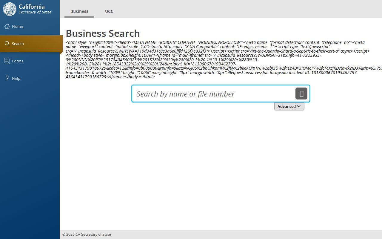 Perris people search in California business records